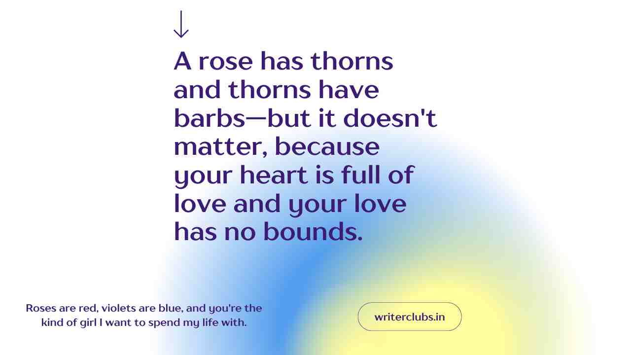 Romantic rose day quotes and captions 