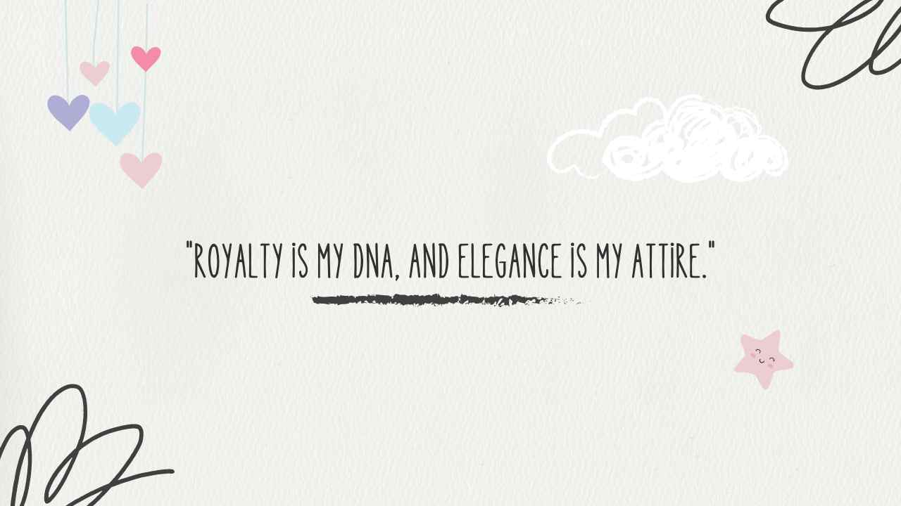 Royal Attitude Quotes and Status