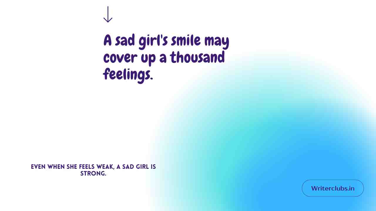Sad Girl Images with Quotes