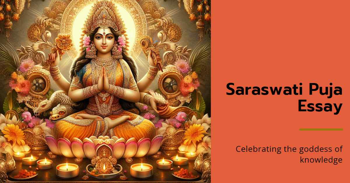 Saraswati Puja Essay thumbnail 