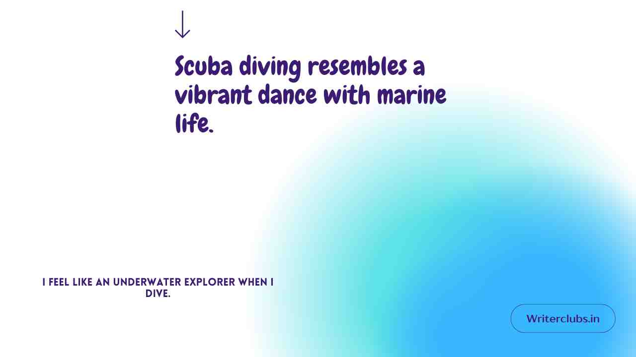 Scuba Diving Quotes and Captions 
