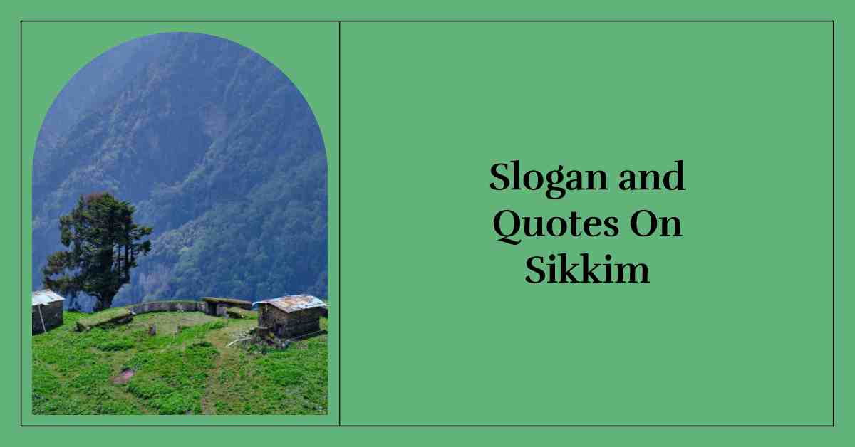 Slogan and Quotes On Sikkim