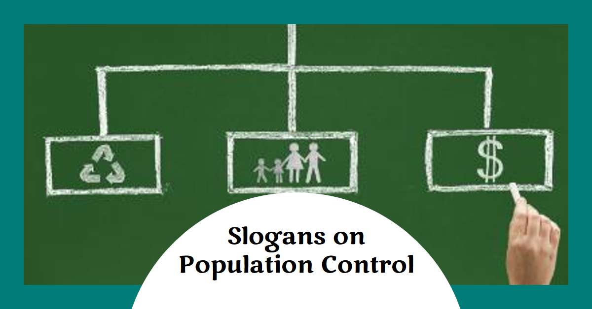 Slogans on Population Control