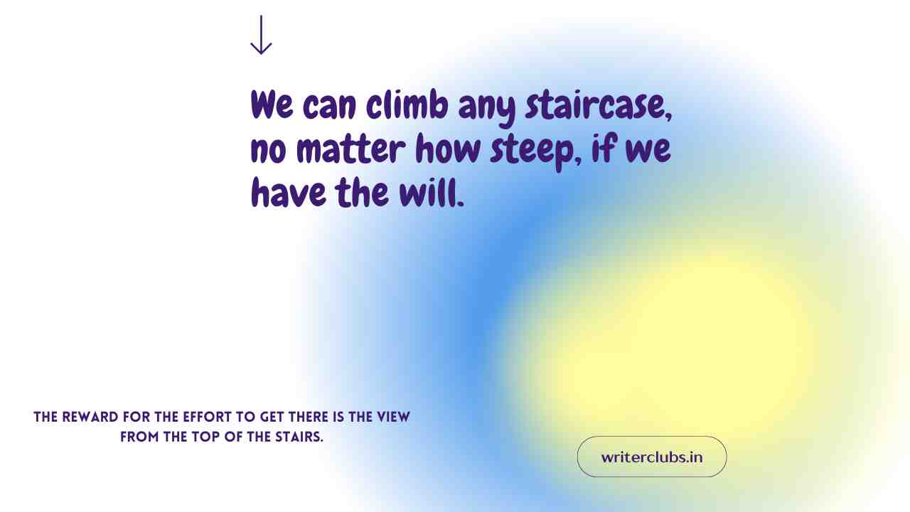 Stairs Quotes and Captions 