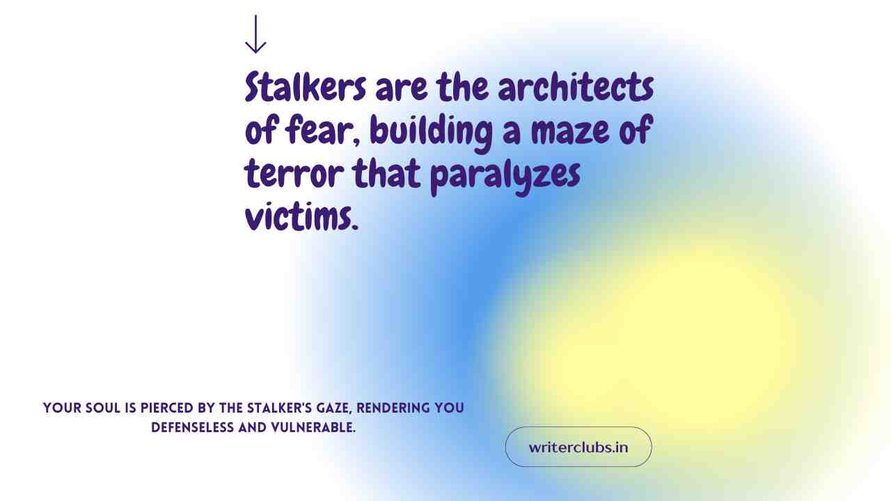 Stalker quotes and captions 