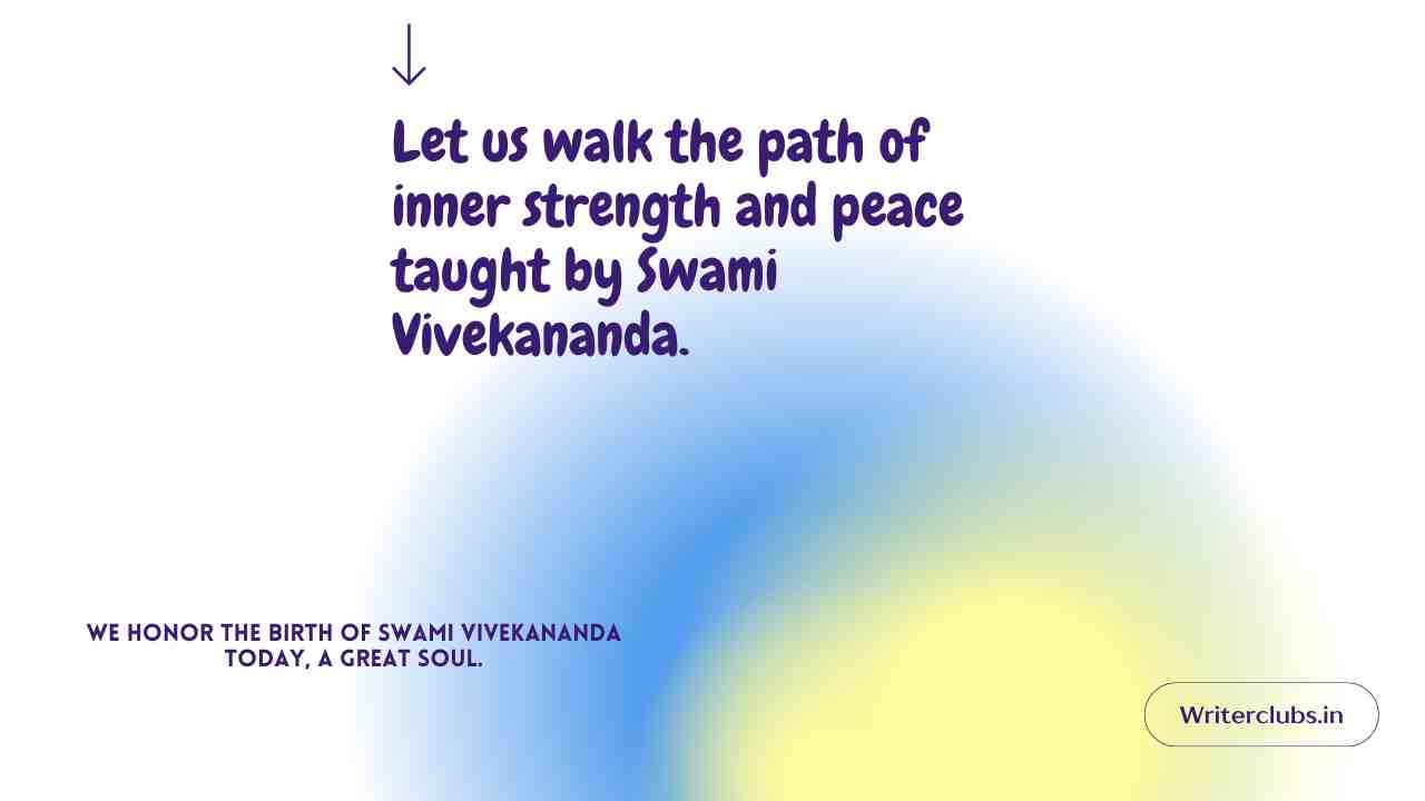 Swami Vivekananda Birthday Quotes 