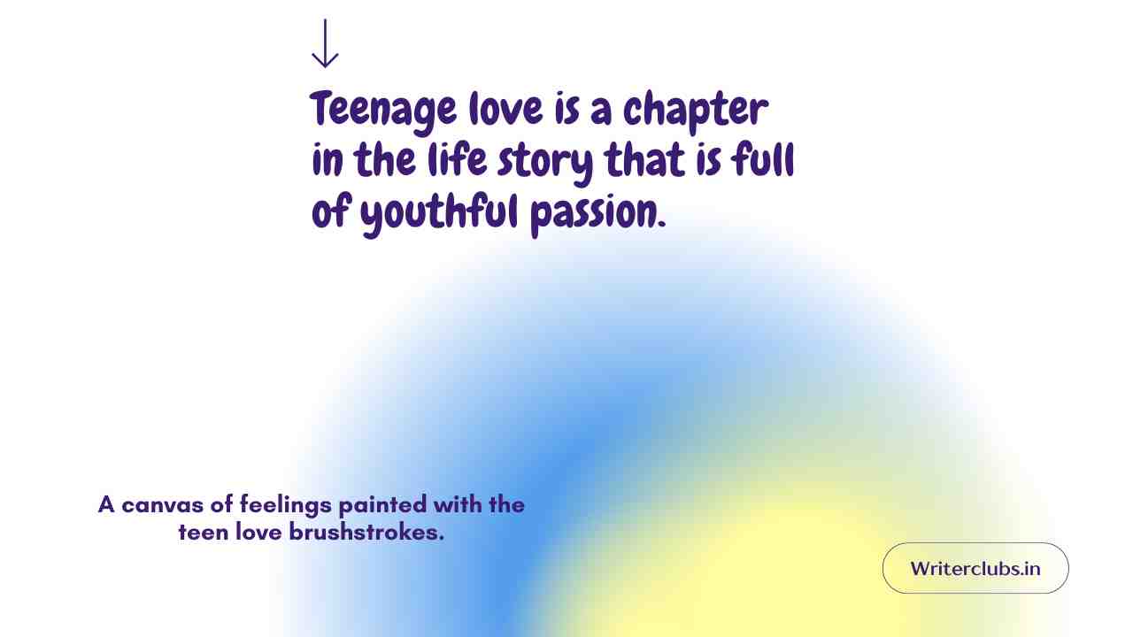 Teenage Love Quotes 