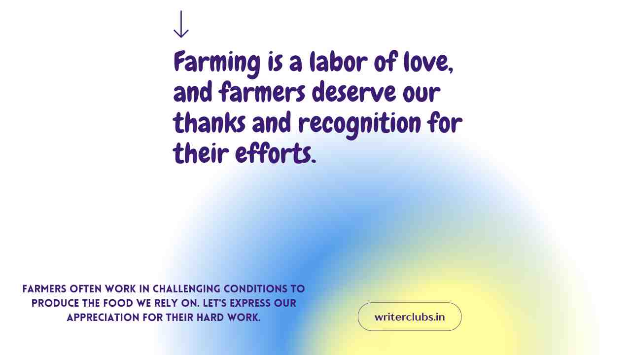 Thank a farmer quotes and captions 