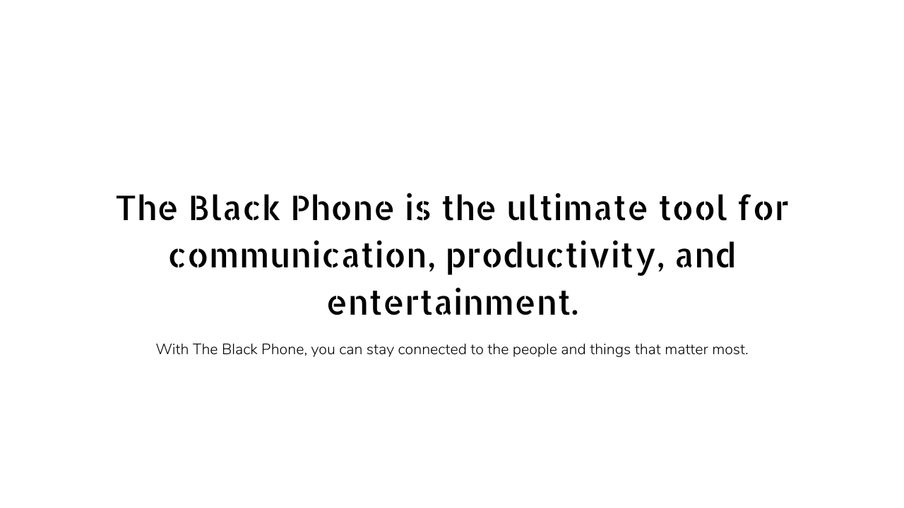 The black phone quotes and captions