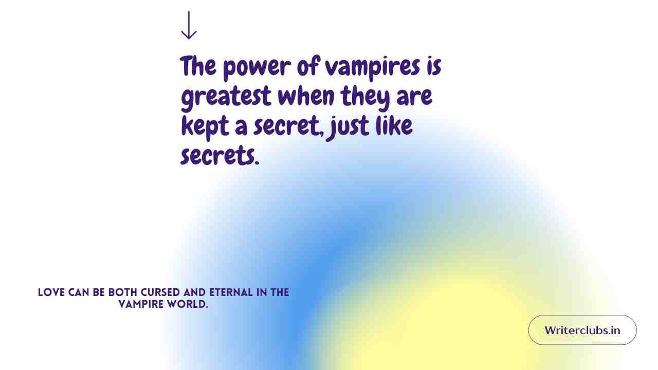 Vampire Quotes 