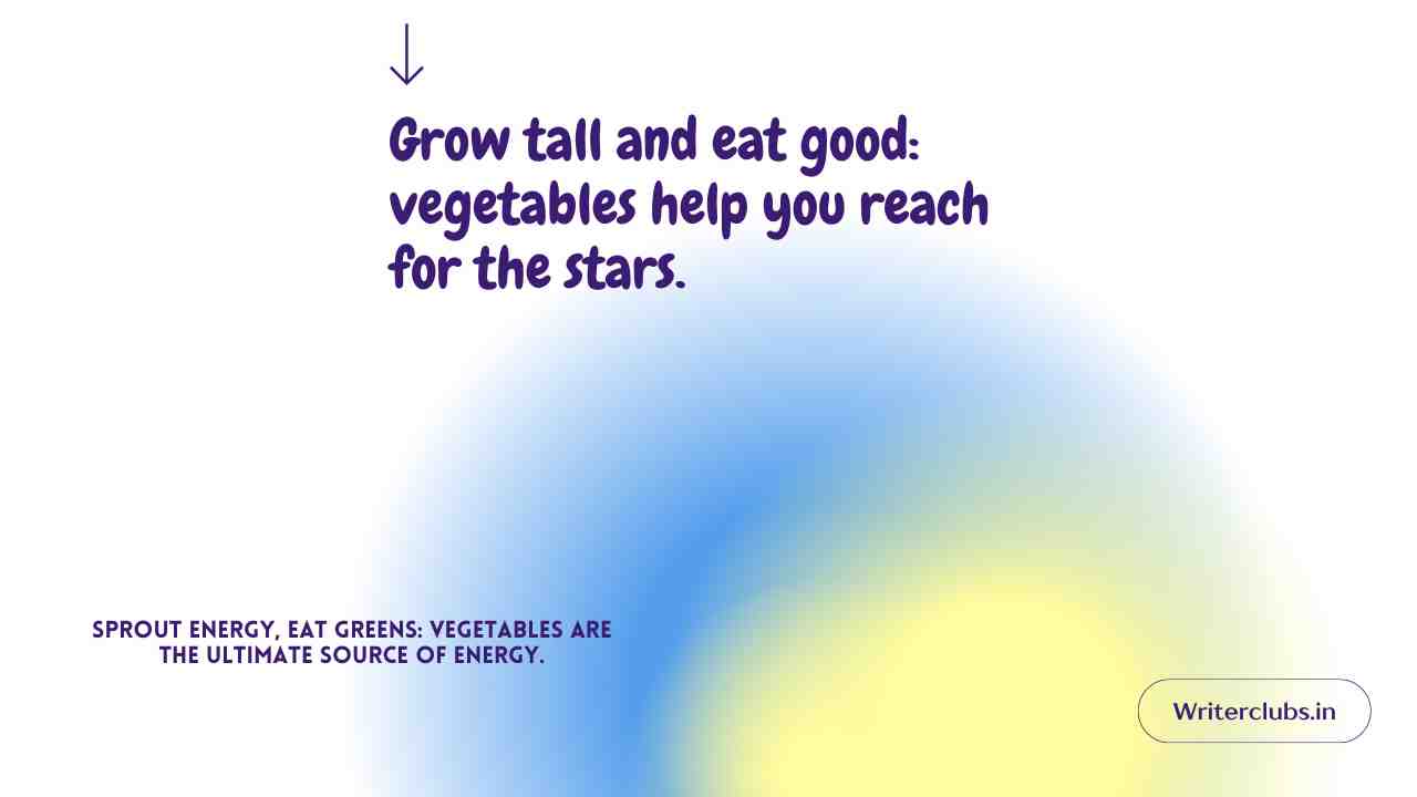 Vegetables Quotes 