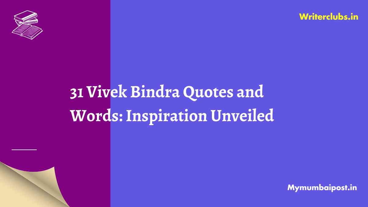 Vivek Bindra Quotes 