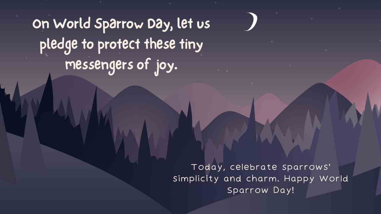 World Sparrow Day Quotes