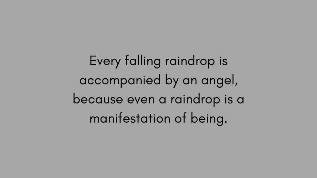 best raindrops quote