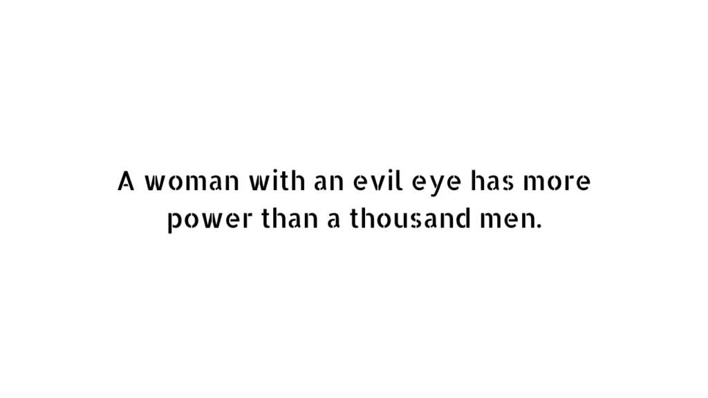 evil eye quotes 