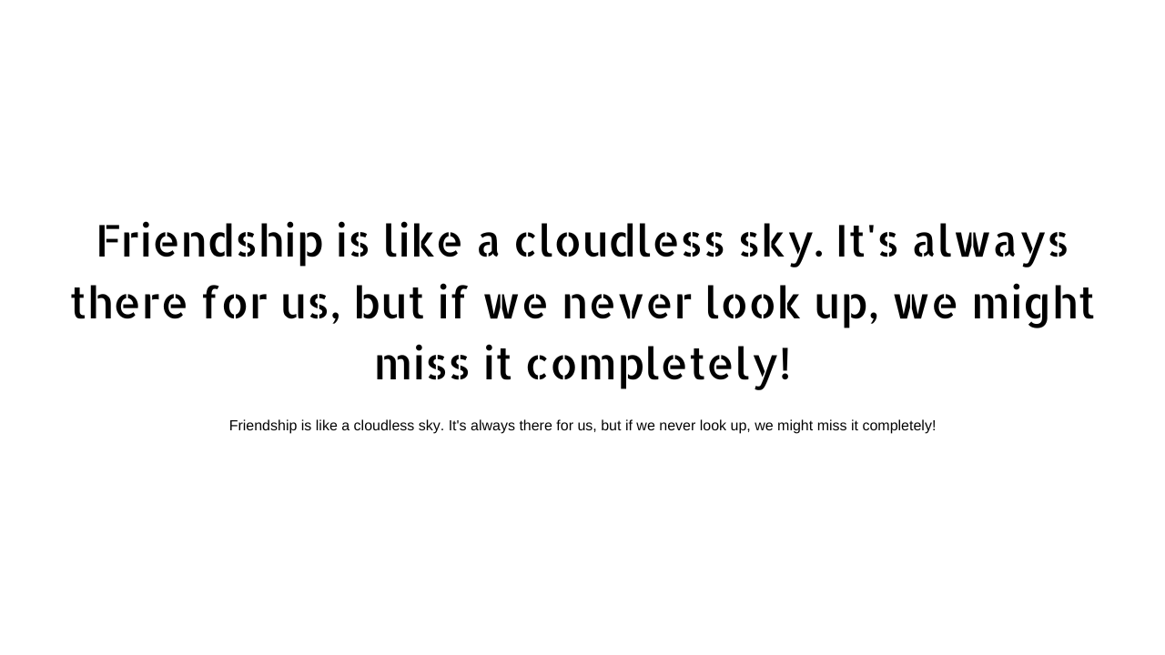 friendship never ends quotes and captions 