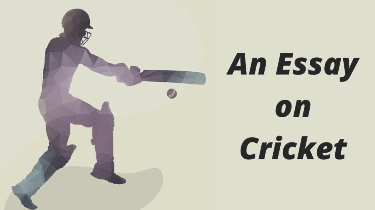 Lines on Cricket 