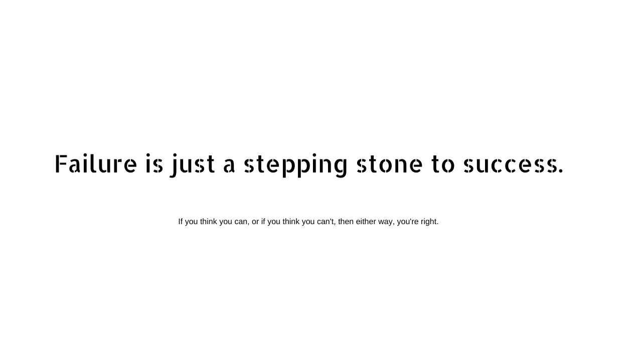 success status and quotes